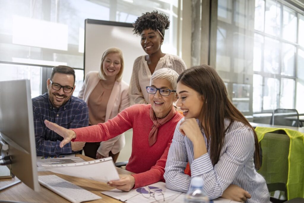 After working on vertical development, a leader helps her team see new ways to overcome challenges in the workplace.